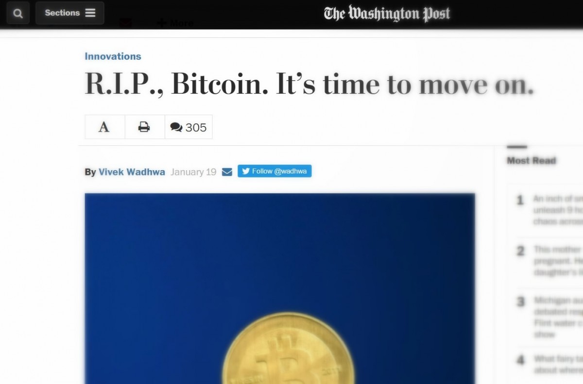 Is Bitcoin Dead (Again)?